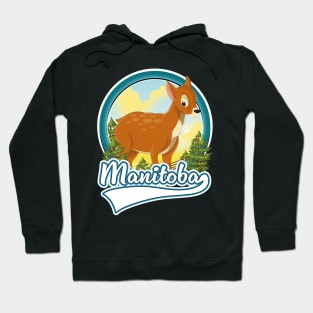 Manitoba Canada travel logo Hoodie